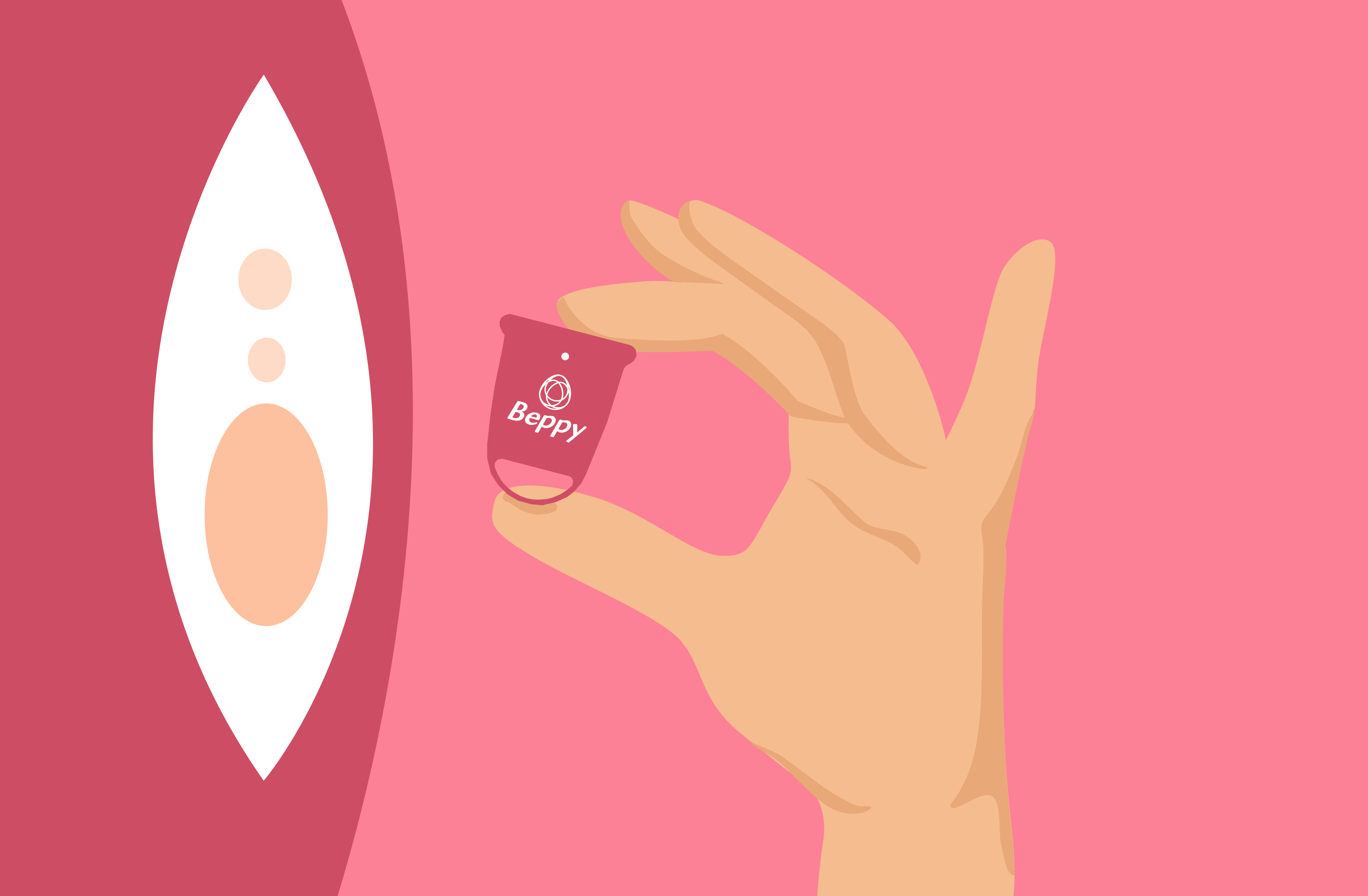 ¿Cómo ponerse la copa menstrual? Beppy España